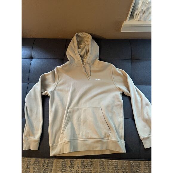 Nike Other - Nike Men’s Club Pull-Over Fleece Hoodie Tan Size Large